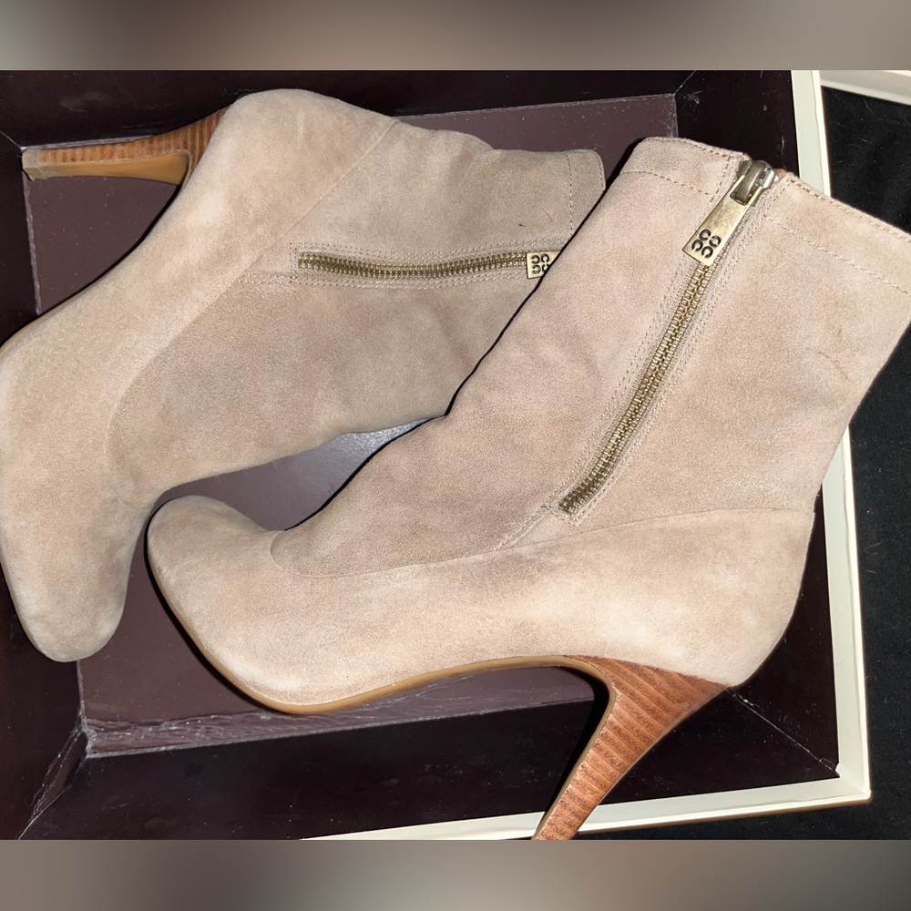 COACH Bethie Suede Foldover Booties